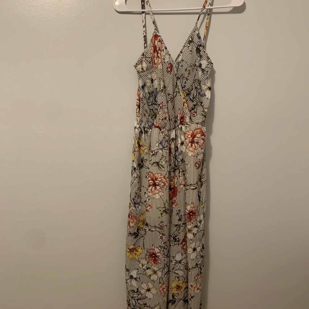 See You Monday Flower Jumpsuit